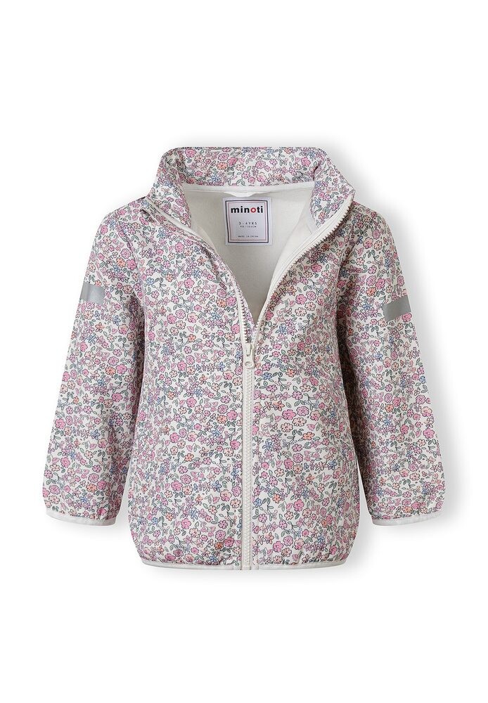 Bunda softshelová dívčí Minoti 30COAT107 růžová - 104/110 | 4/5let