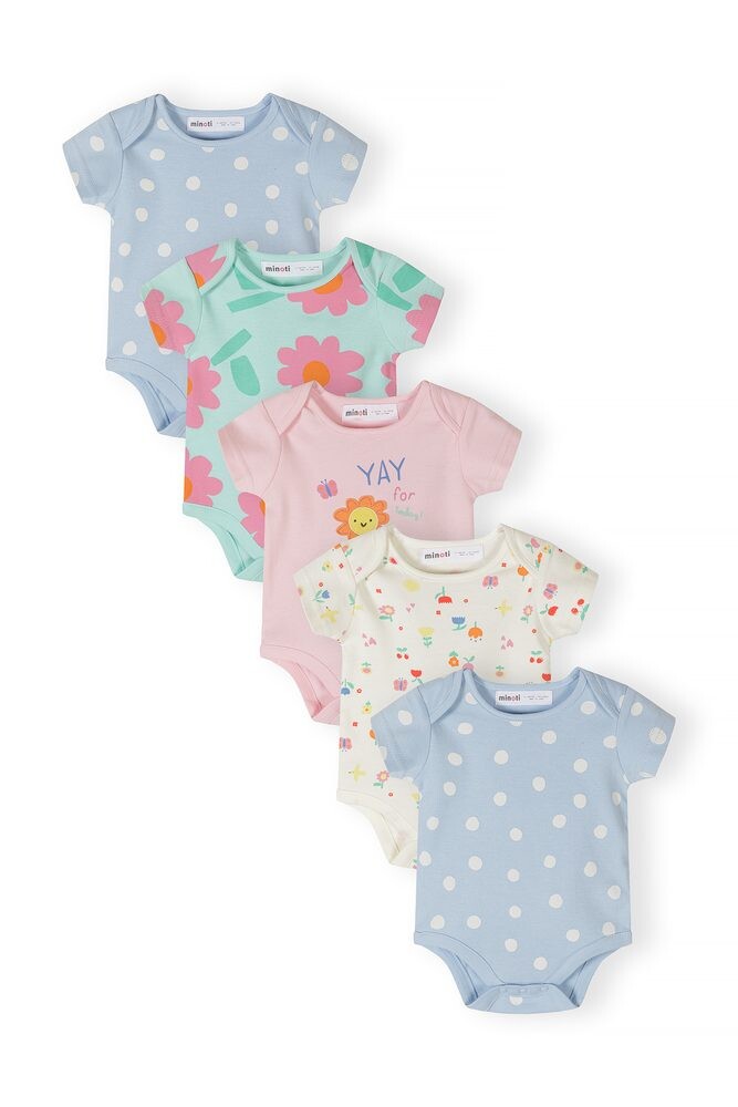 Body kojenecké 5pack Minoti 28BABYPACK2 - 56/62 | 0/3m