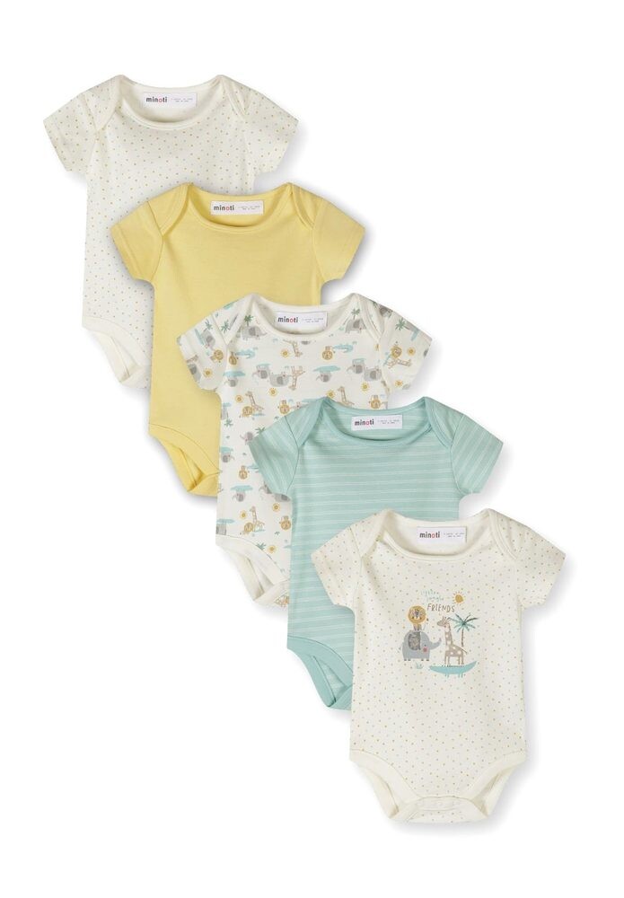 Body kojenecké 5pack Minoti NOSBABYPACK2 - 56/62 | 0/3m