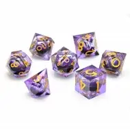 Glassstaff Poison Dragon's Gaze Floating Eye RPG Dice Set (7)