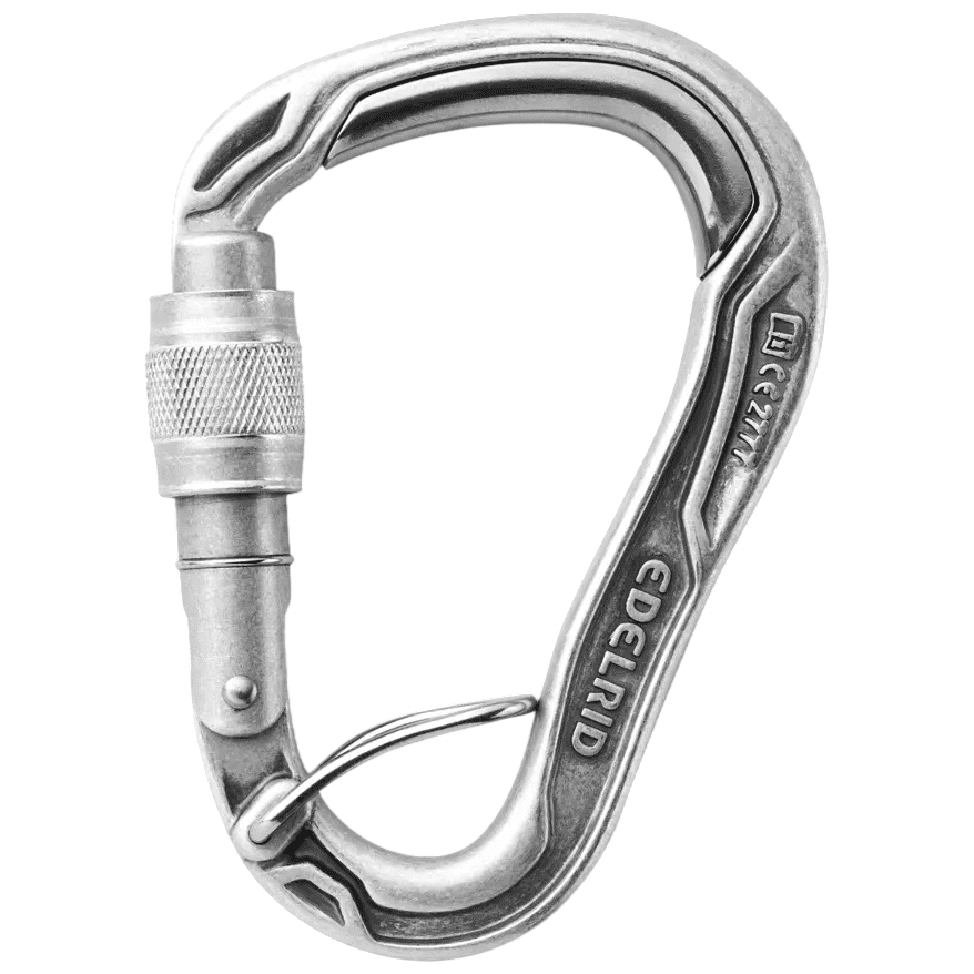 Karabina Edelrid HMS Bulletproof Screw FG Eco Barva: stříbrná