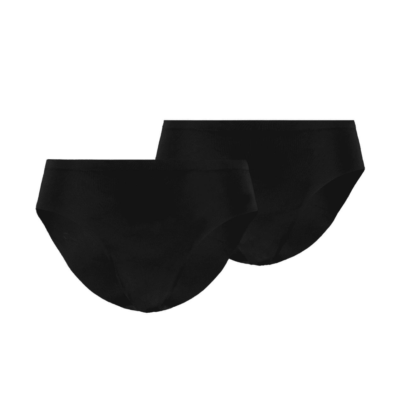 Dámské kalhotky Puma Elements Invisible Briefs 2P Velikost: L / Barva: černá