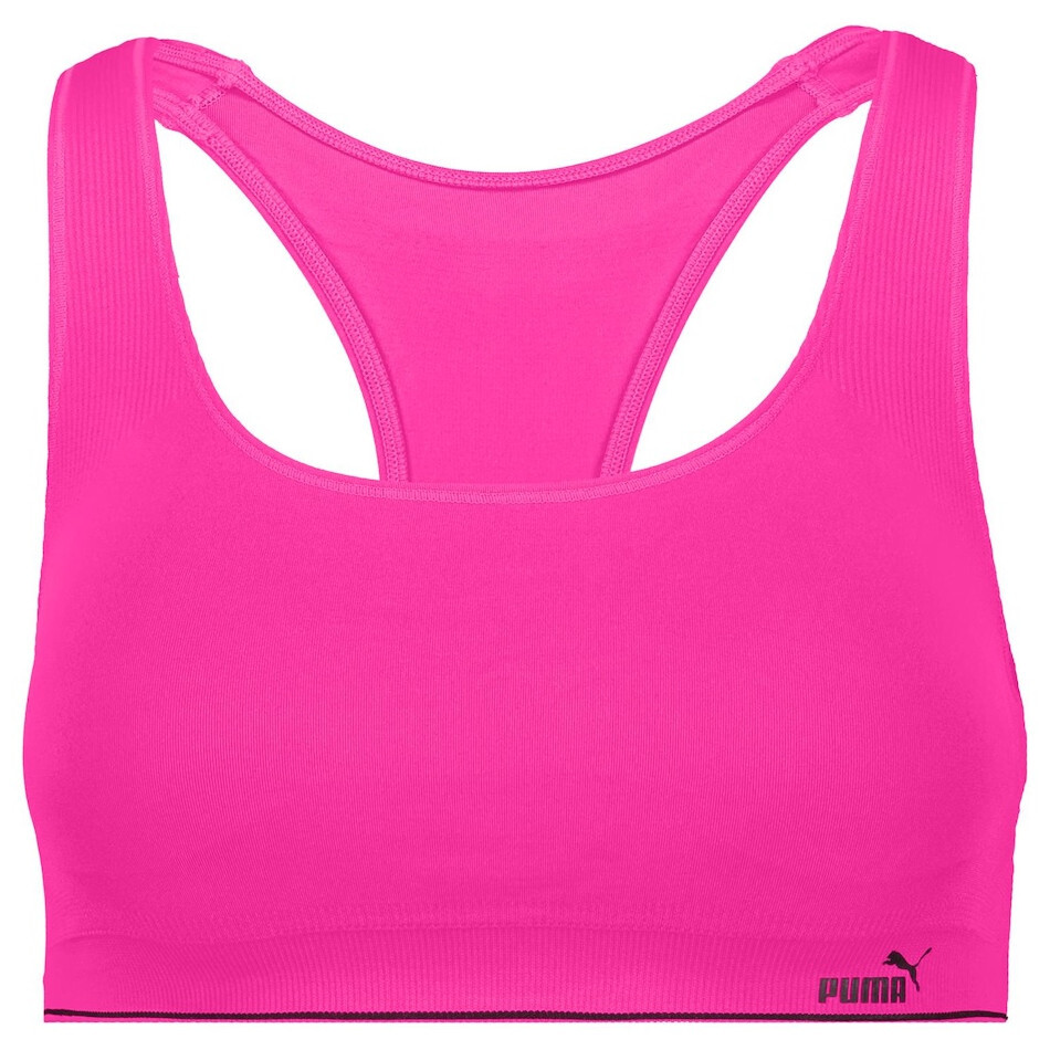 Sportovní podprsenka Puma Elements Sport Top Velikost podprsenky: S / Barva: růžová
