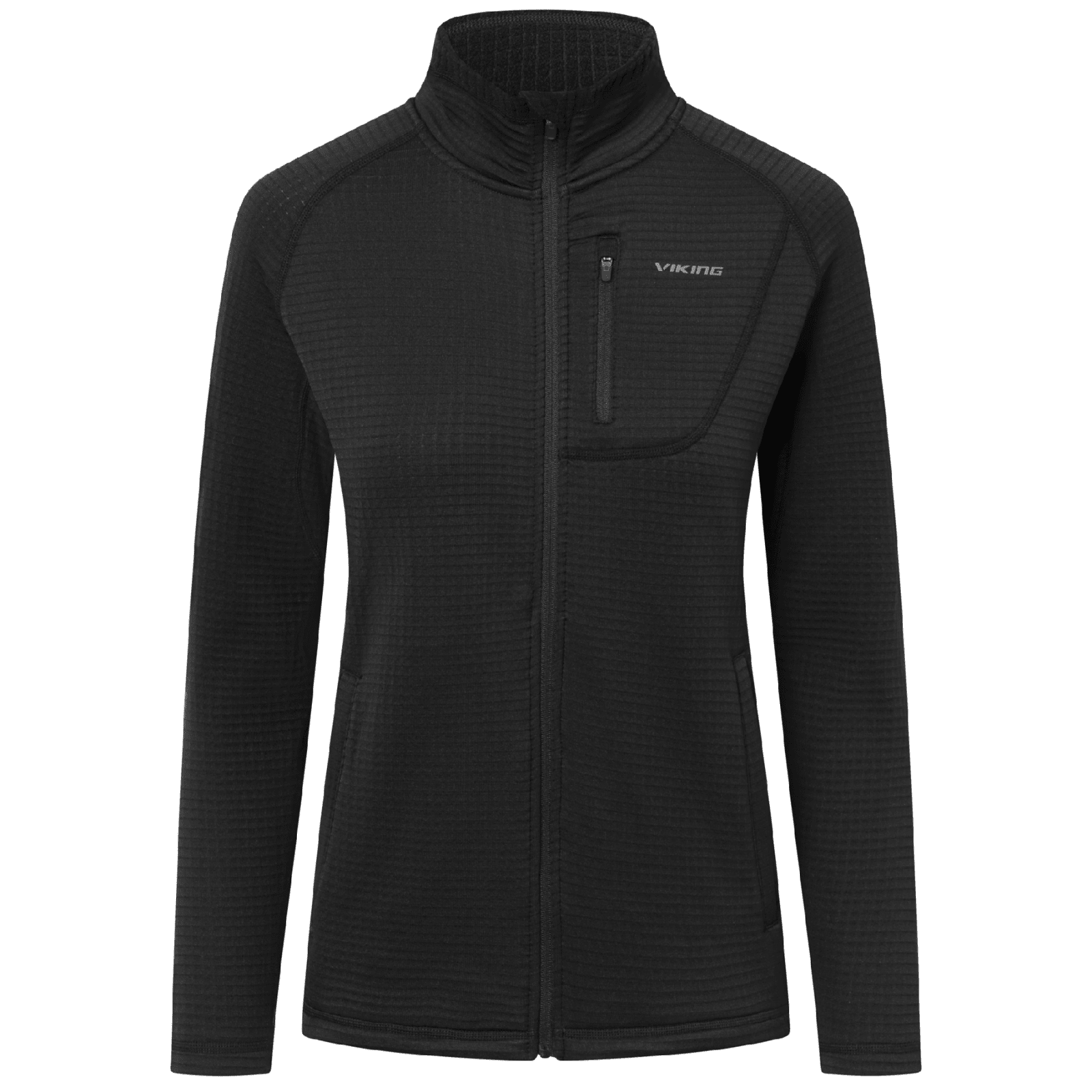 Dámské funkční triko Viking Admont Full Zip Velikost: L / Barva: černá