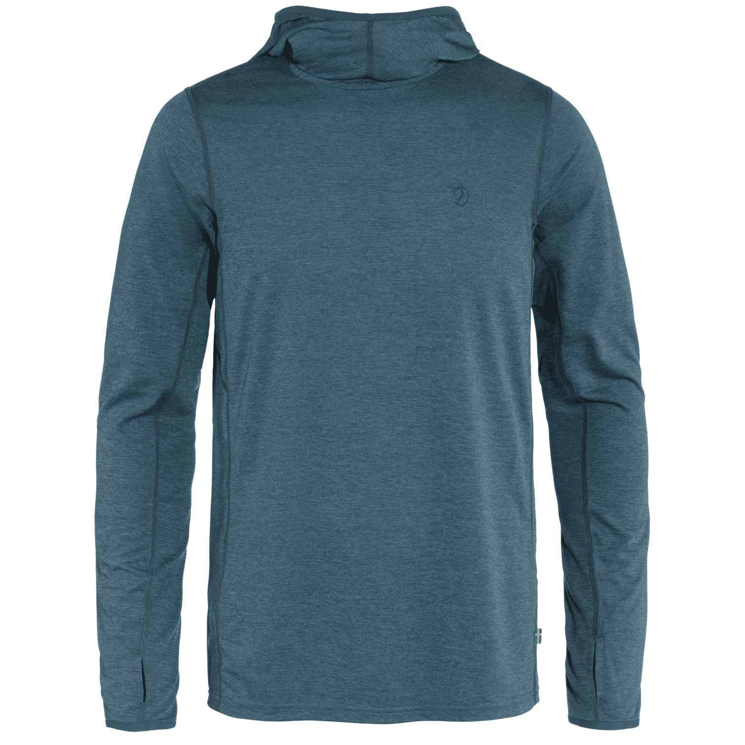 Pánská funkční mikina Fjällräven Abisko Sun-hoodie M Velikost: M / Barva: modrá/zelená