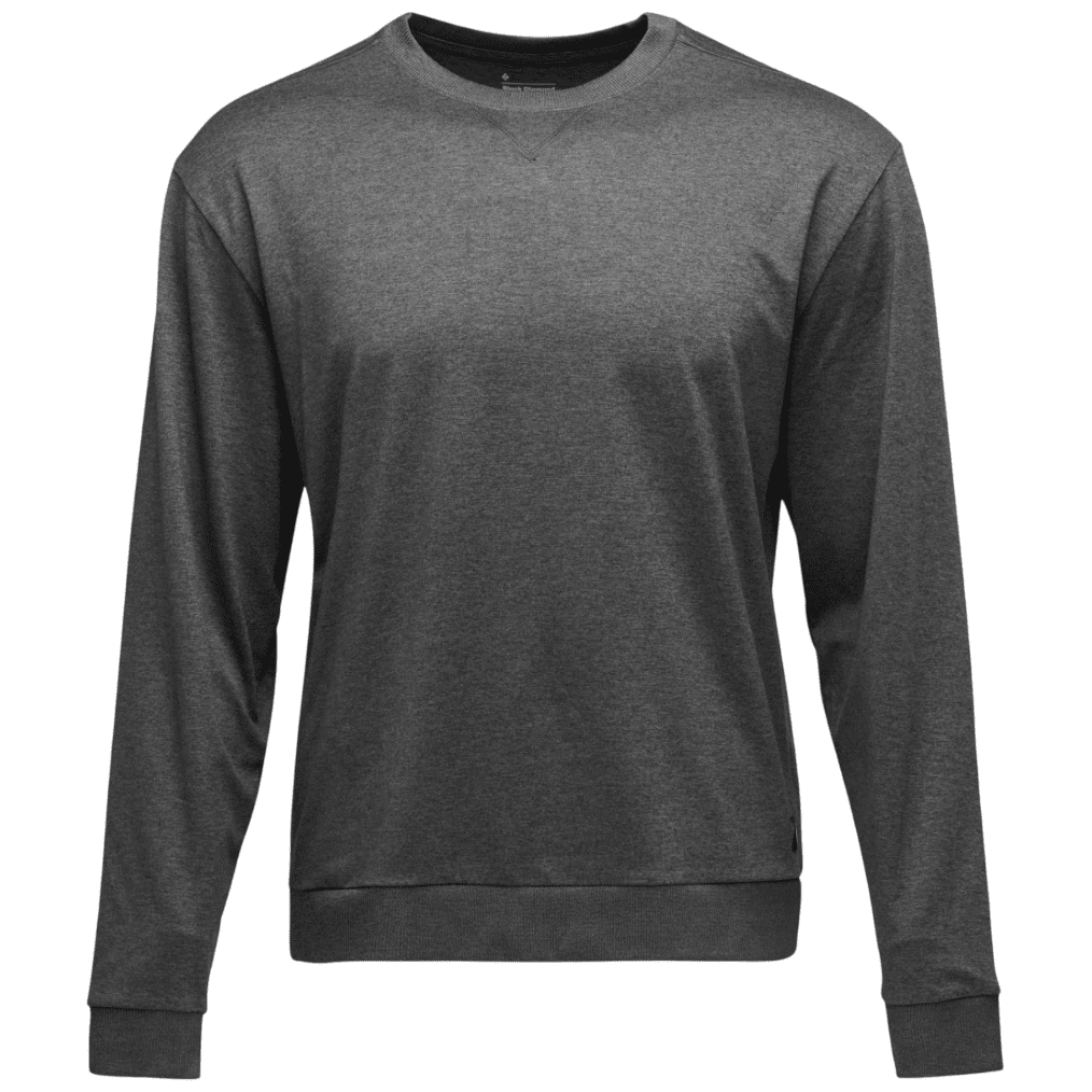 Pánská funkční mikina Black Diamond M Circuit Midlayer Crewneck Velikost: M / Barva: černá