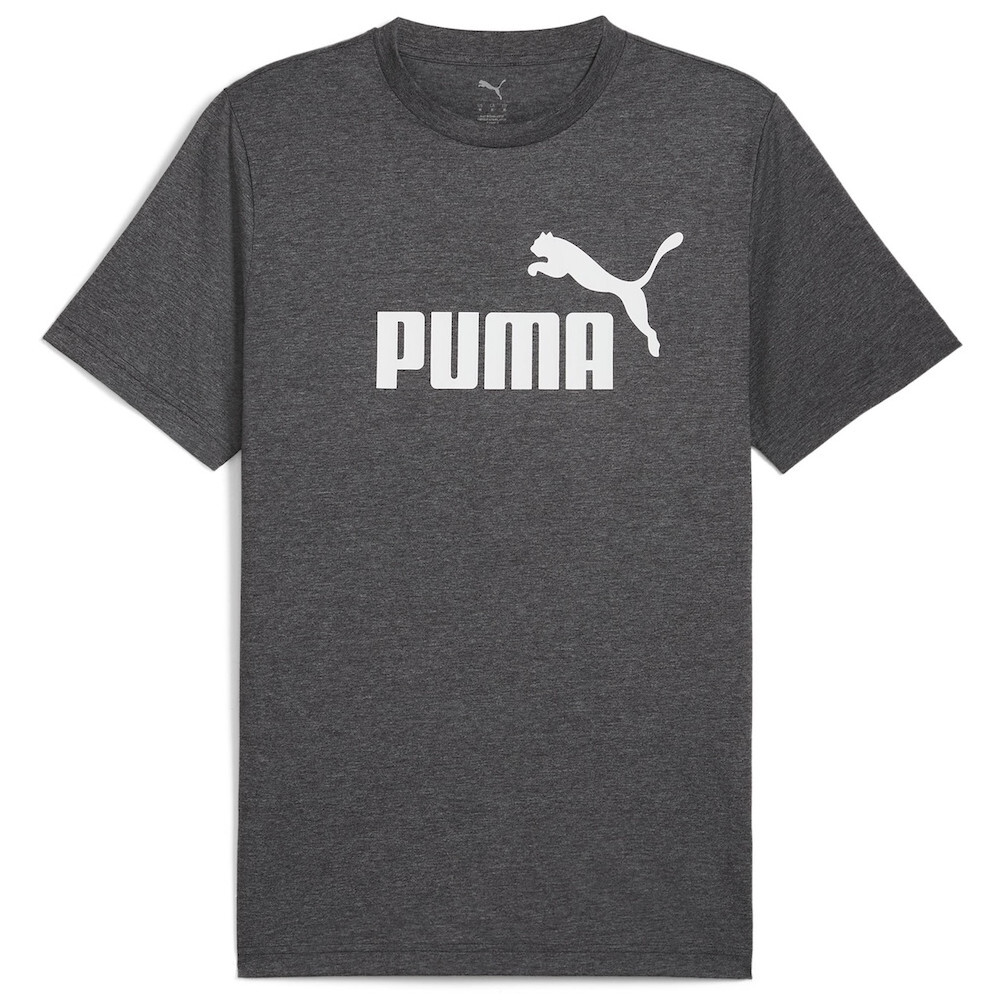 Pánské tričko Puma Ess No. 1 Logo Heather Tee Velikost: XXL / Barva: černá