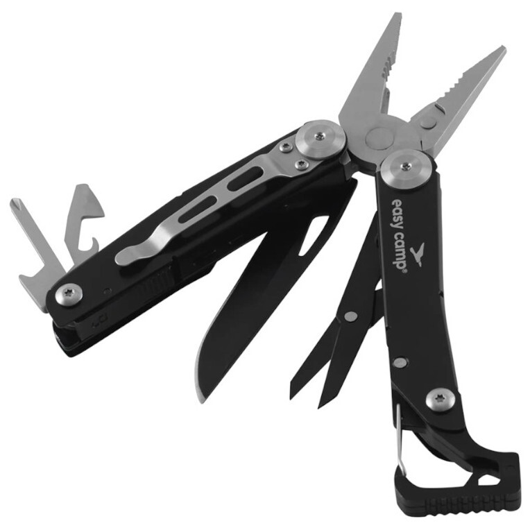 Multifunkční nářadí Easy Camp Rowan 10-in-1 Multitool Barva: černá