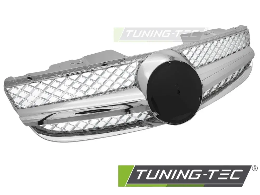GRILLE SPORT STYLE CHROME fits MERCEDES SL R230 06-11