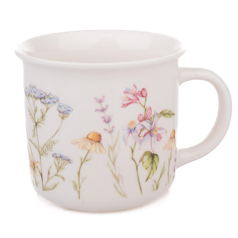 Porcelánový hrnek LUČNÍ KVĚTY 440 ml