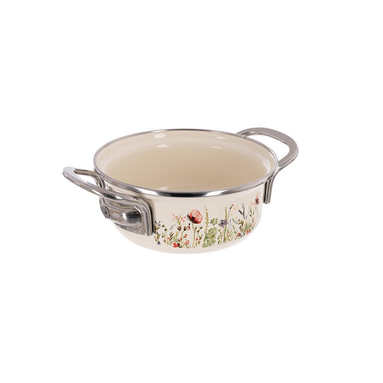 Smaltovaný kastrol MÁK 0,65 l