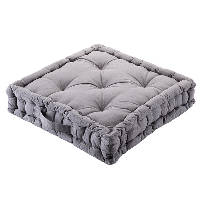 Sedací polštář na zem UNO šedá