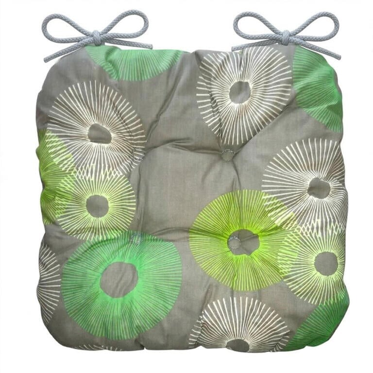 Podsedák na židli BRAMBERK TERČE zeleno-šedý 1 ks