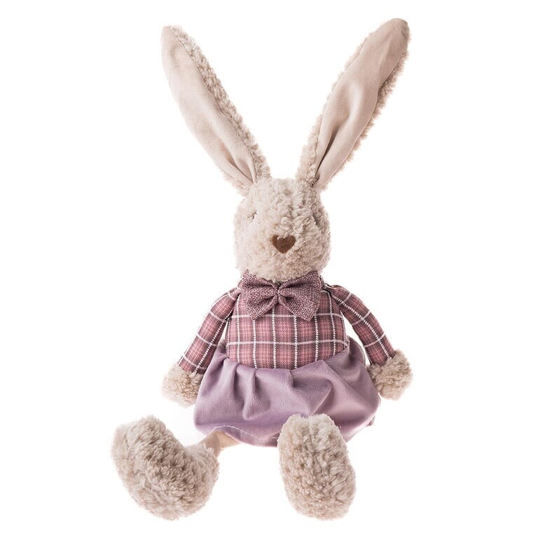 Textilní dekorace ZAJEČICE sedící 56 cm