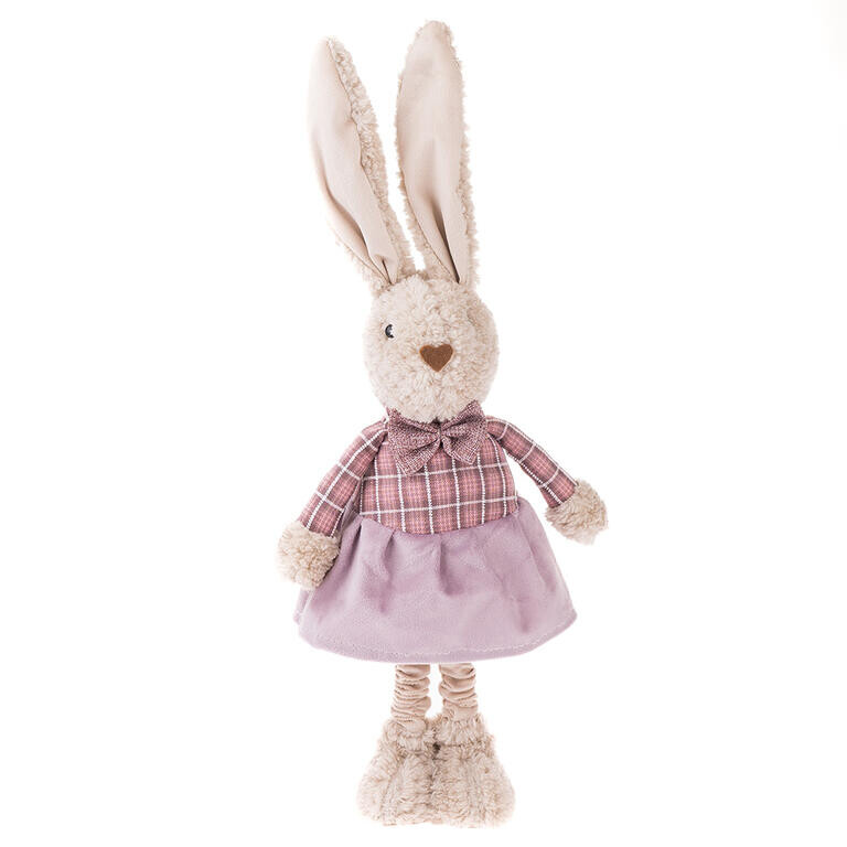 Textilní dekorace ZAJEČICE teleskopické nohy 60 cm