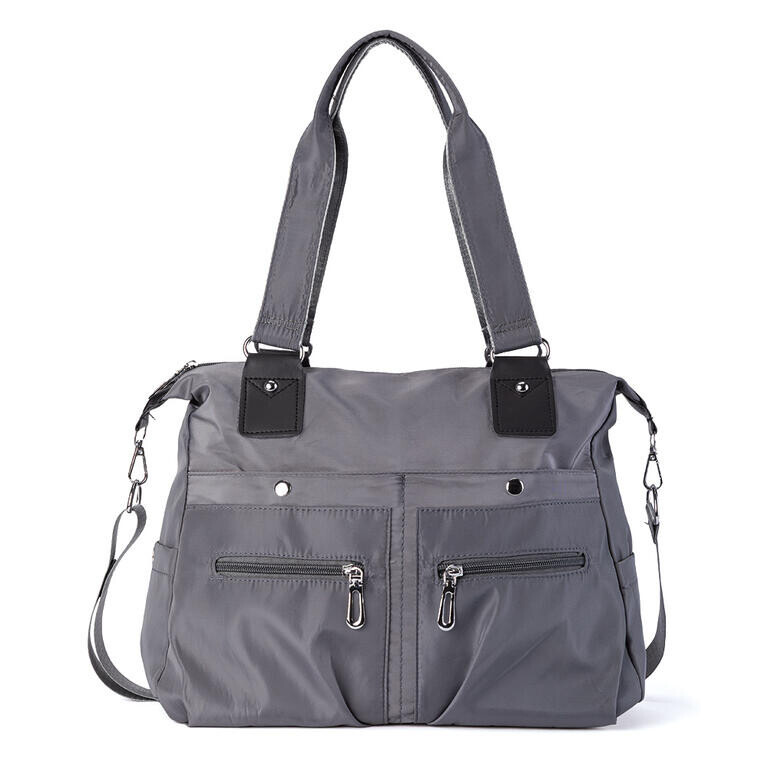 Dámská cestovní kabelka šedá