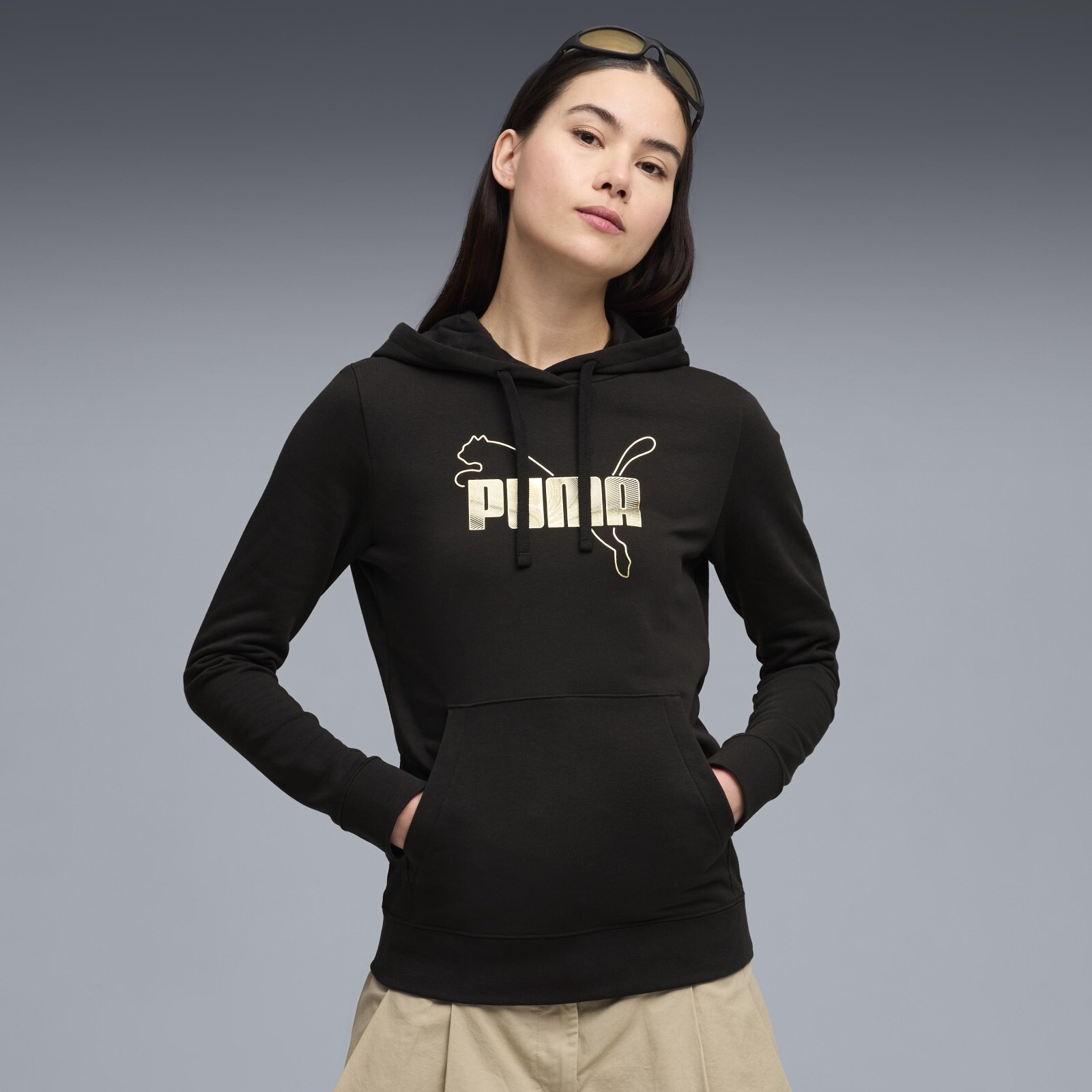 Puma ESS LOGO LAB Metallic Hoodie TR XL