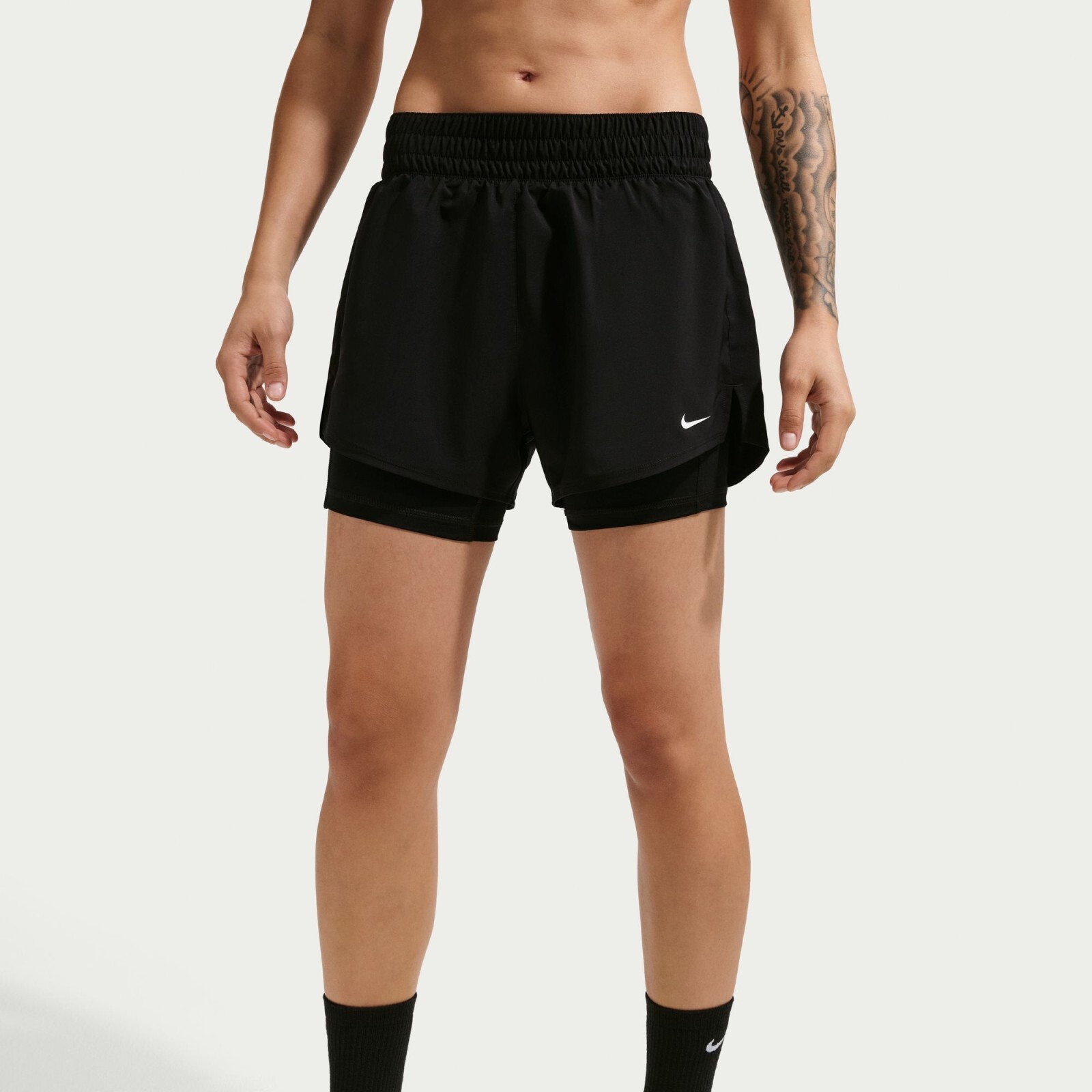 Nike W One Dri-Fit 2-in-1 Shorts 3 S