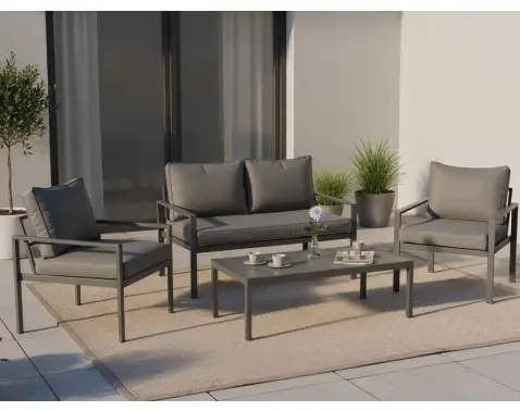 Zahradní sedací souprava Vieste, 4dílná