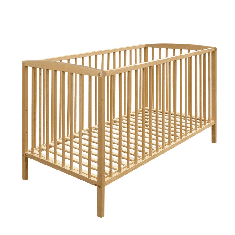 FEEDO Postýlka dřevěná Beach Wood 120x60 cm