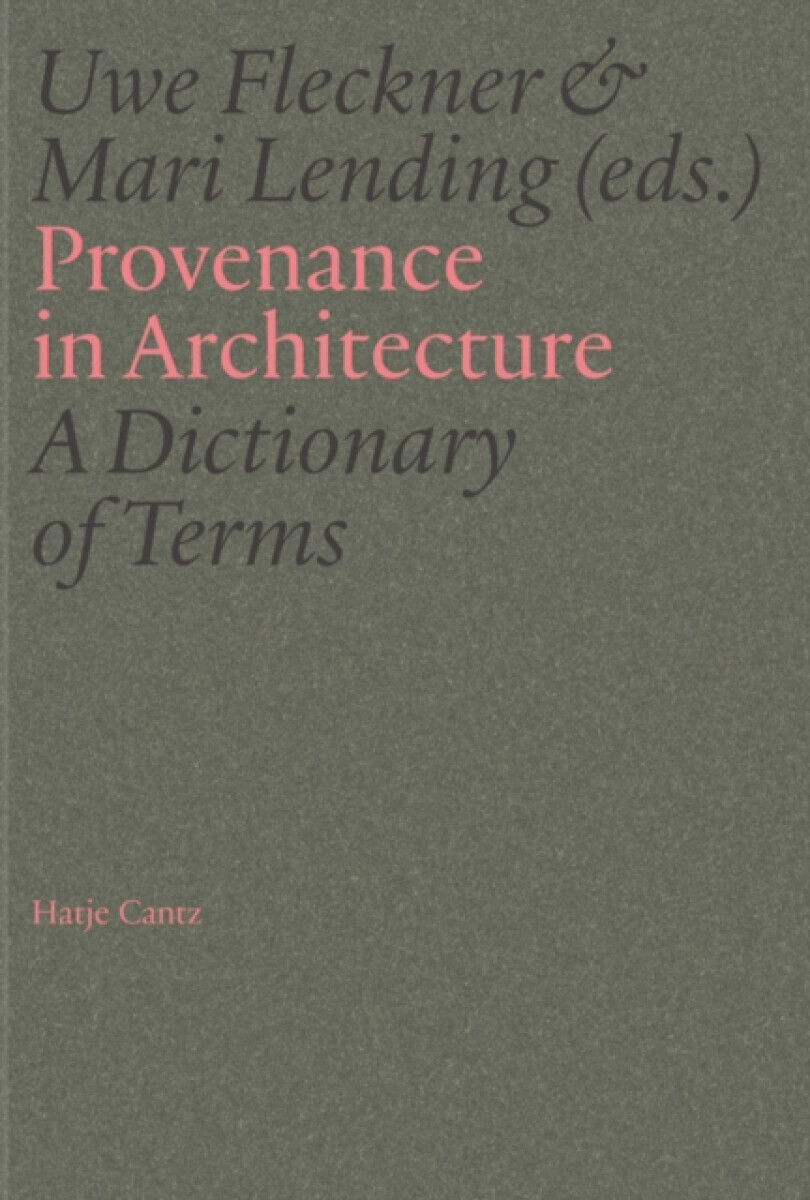 Provenance in Architecture