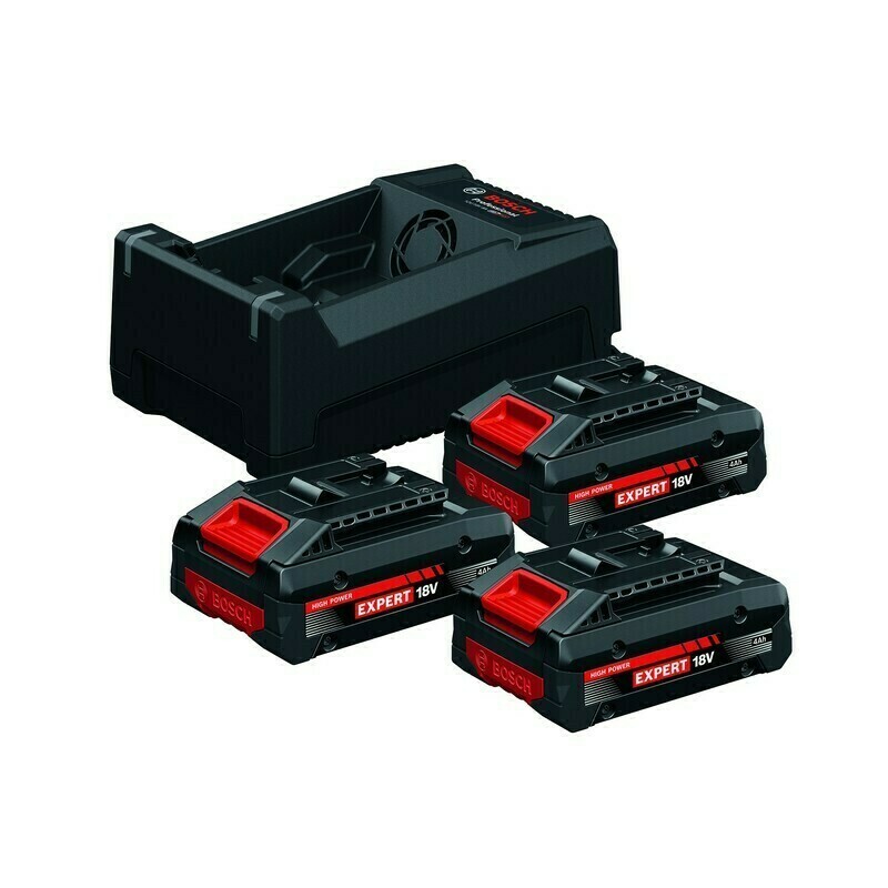 Sada startovací AKU Bosch EXBA18V-40, GAL12V/18V-80
