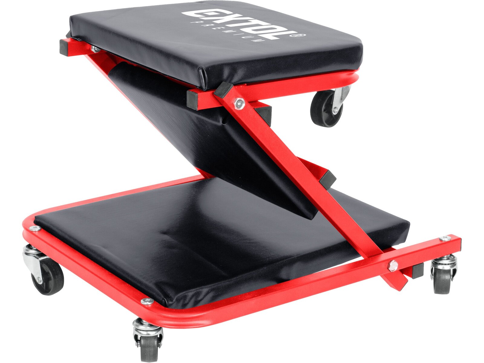 Lehátko/sedák montážní pojízdné 150kg Extol Premium 8863302