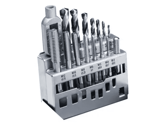 Sada závitníků a vrtáků 15ks M3-M12 Högert