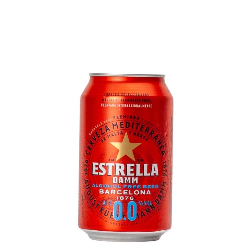 Damm Estrella Alcohol Free 0,33l 0%