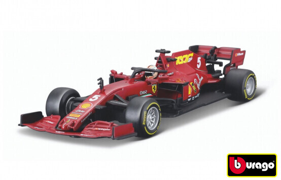 BBURAGO FERRARI SF 1000 1:18 AUSTRIAN #5 VETTEL - II. jakost