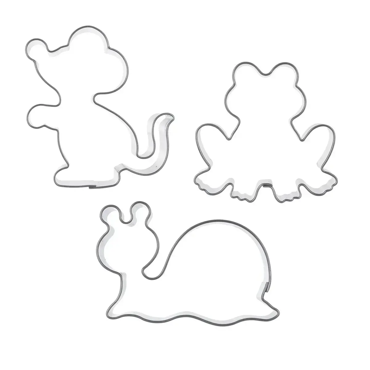 Orion domácí potřeby Orion Sada vykrajovátek Na louce 3ks