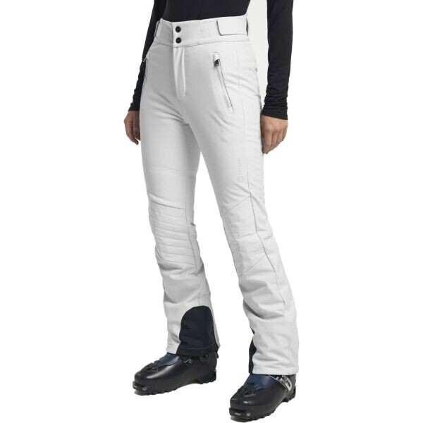 TENSON GRACE SOFTSHELL SKI PANTS WOMAN Dámské softshellové lyžařské kalhoty, bílá, velikost