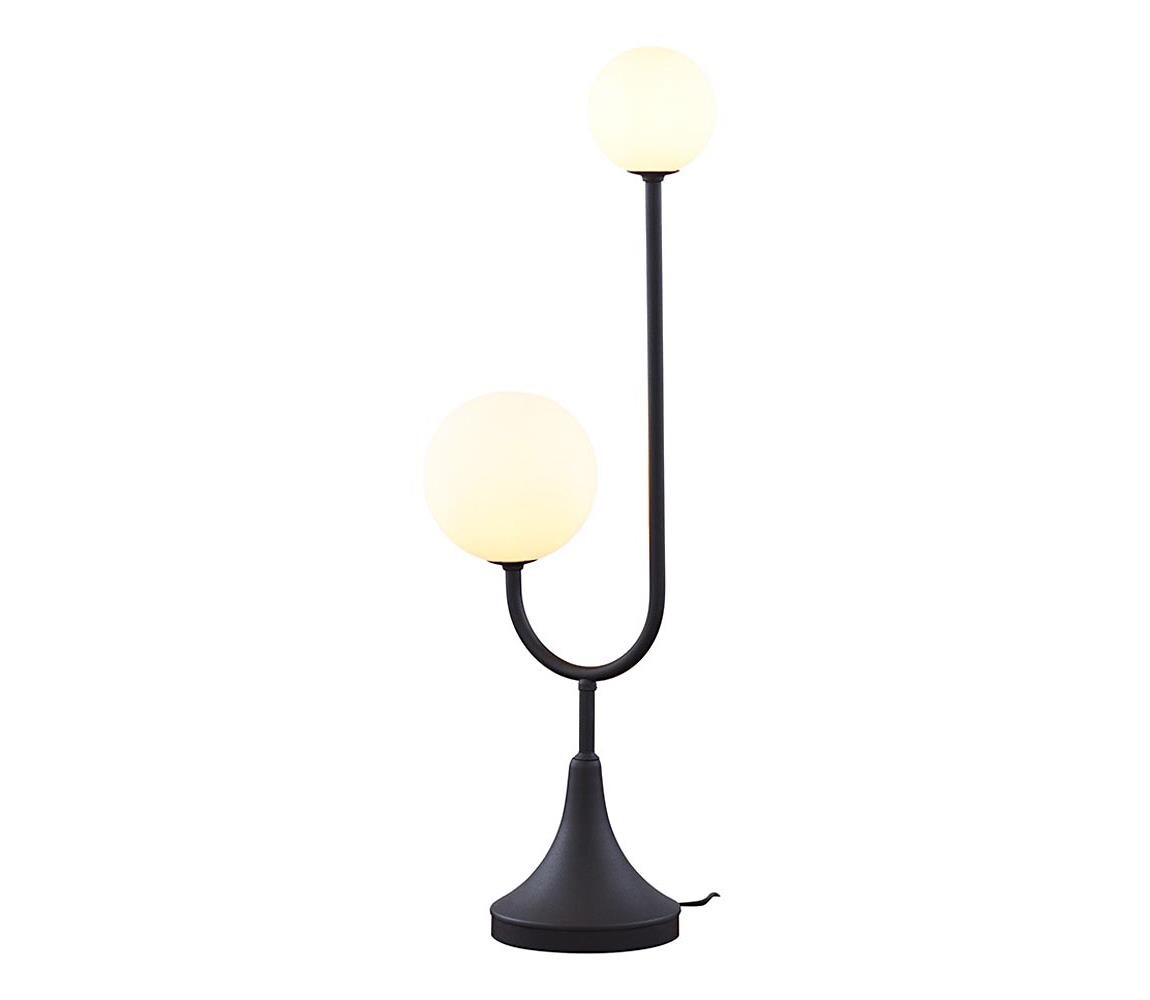 Jupiter 1950 - Stolní lampa SELEN 2xG9/40W/230V černá 1950