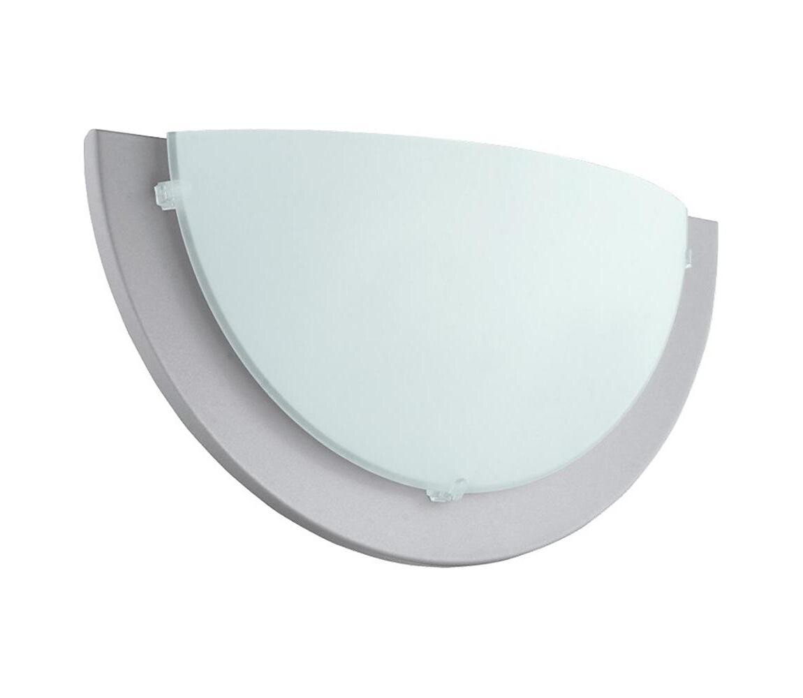 Eglo 181327 - Nástěnné svítidlo ICEBERG 1xE27/60W/230V stříbrná 181327