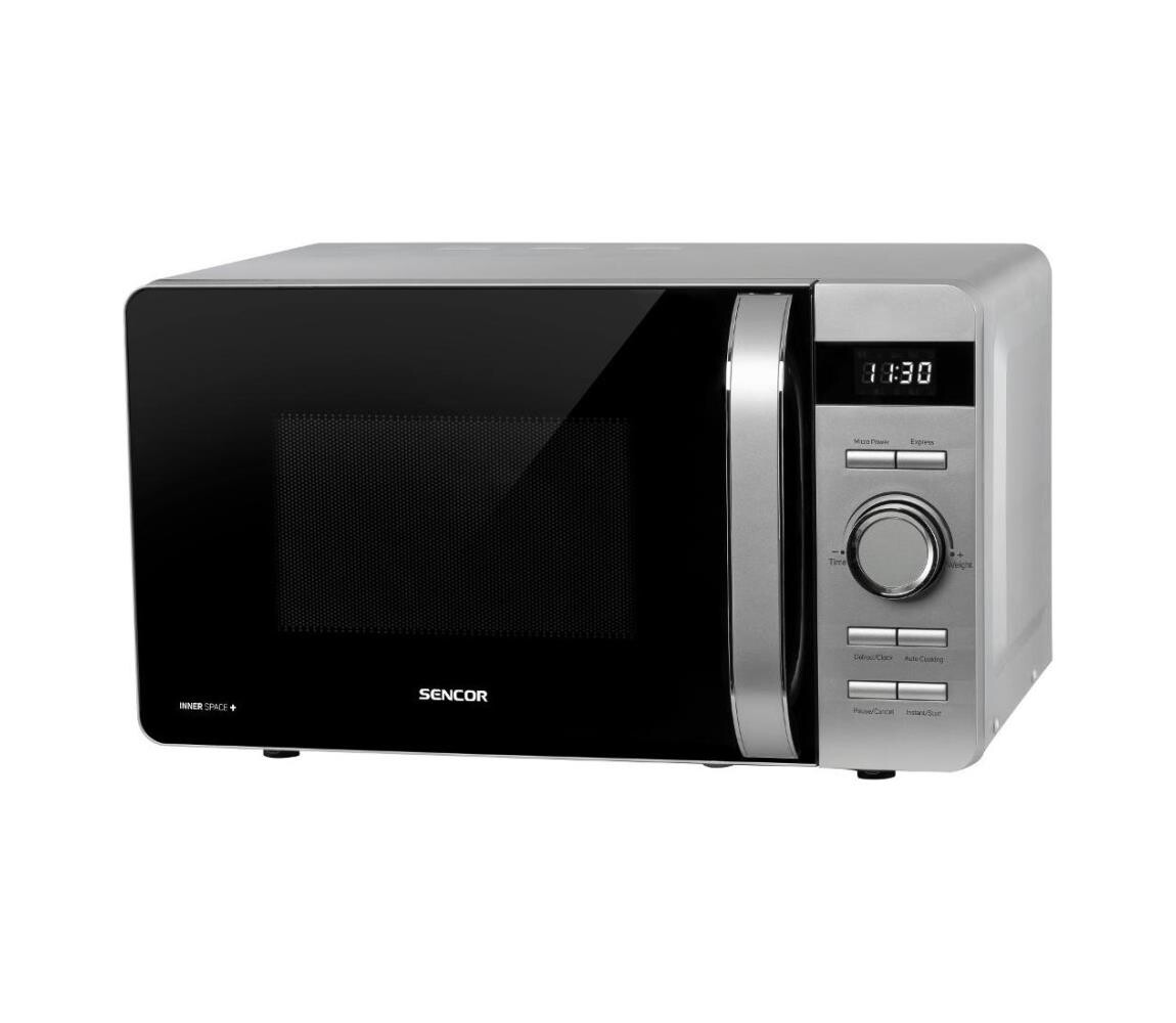 Sencor - Mikrovlnná trouba 800W/230V 17 l stříbrná 40040568