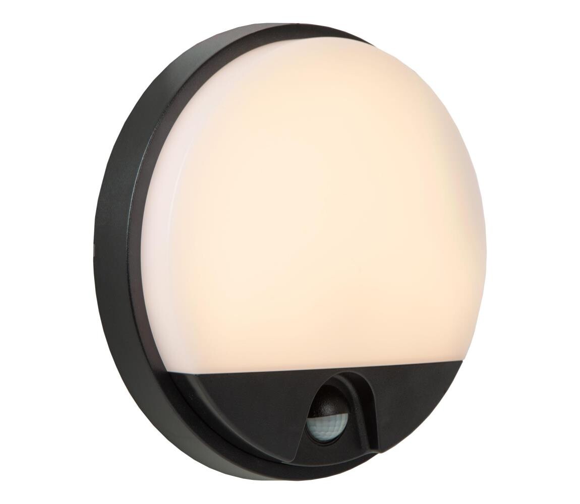 Lucide 22863/10/30 - LED Venkovní svítidlo se senzorem HUPS LED/10W/230V IP54 22863/10/30