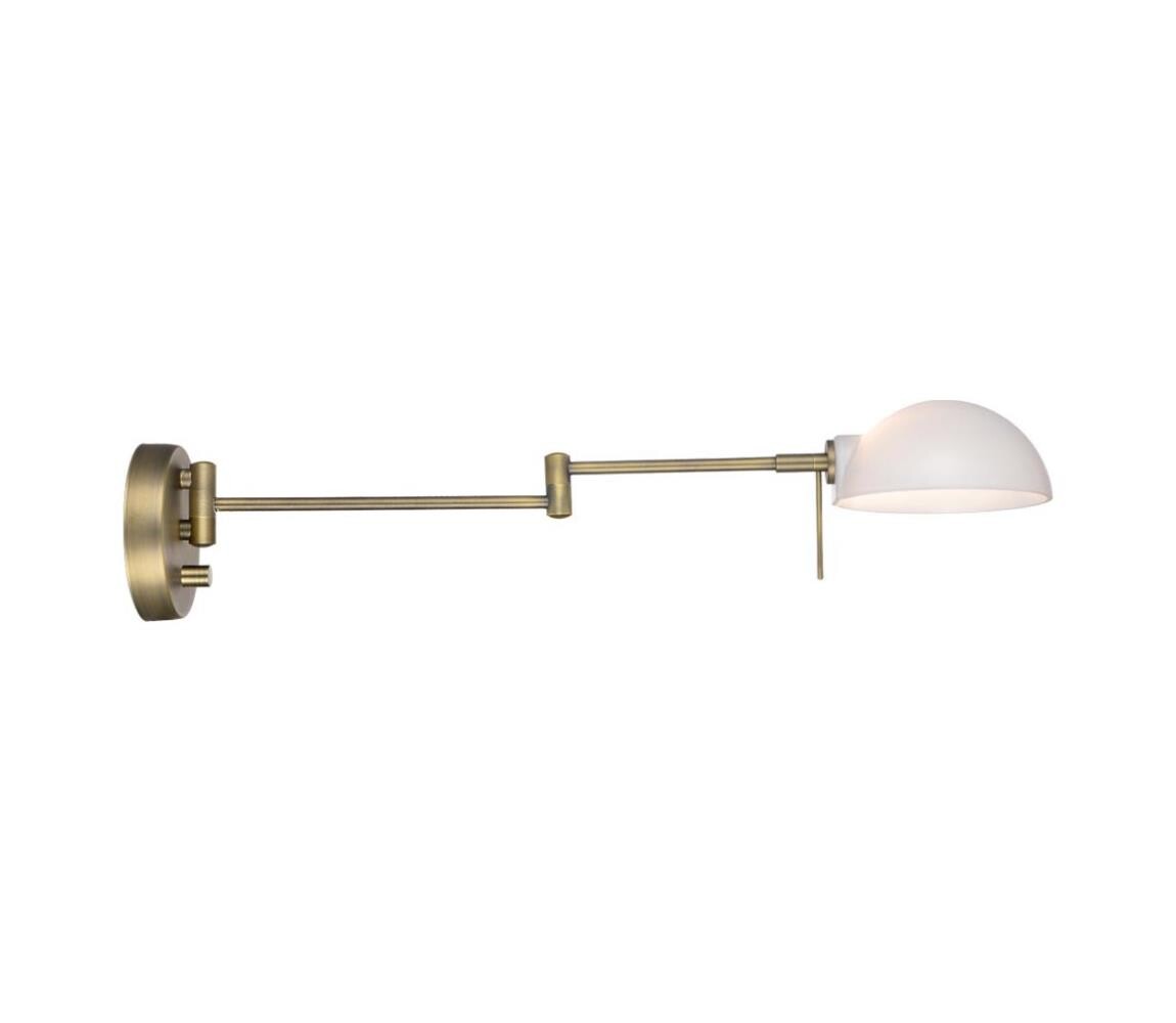 Halo Design 740222 - Nástěnná lampička KJOBENHAVN 1xG9/28W/230V mosaz 740222