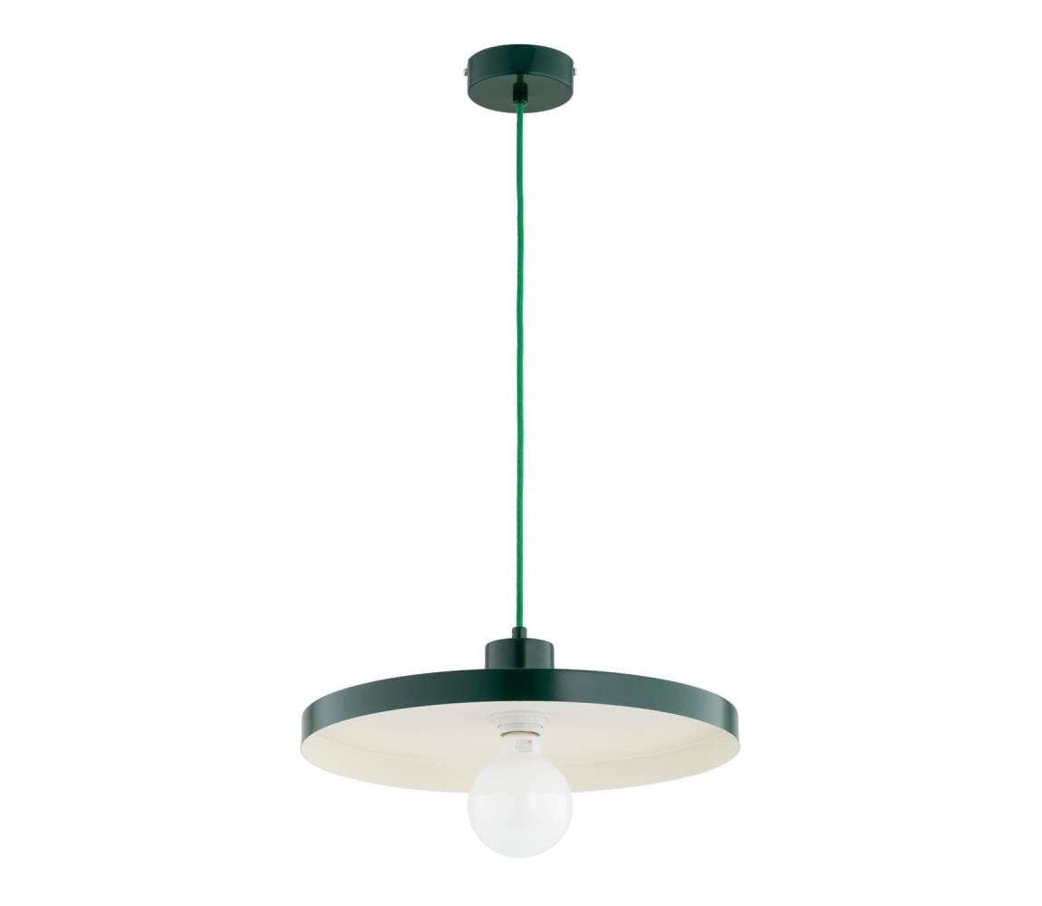 Lustr na lanku ETERI 1xE27/15W/230V zelená 61529