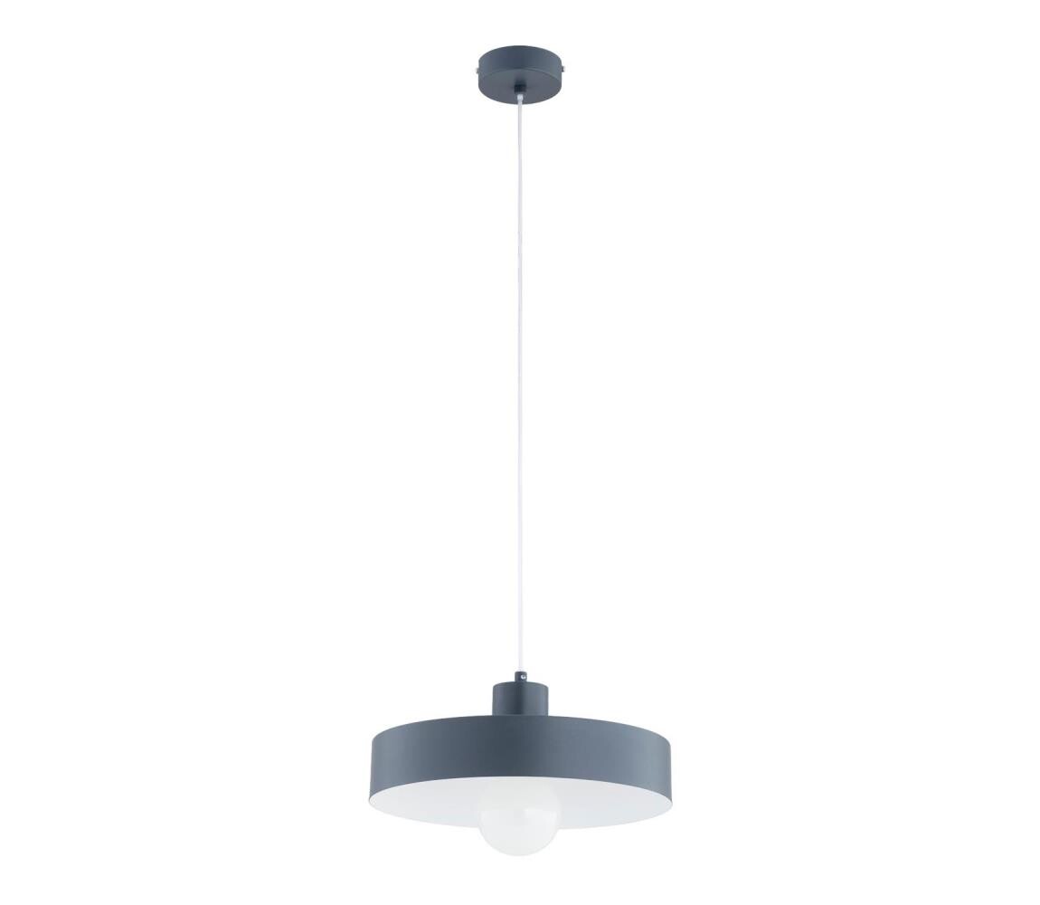 Lustr na lanku NEVERA 1xE27/15W/230V šedá 61608