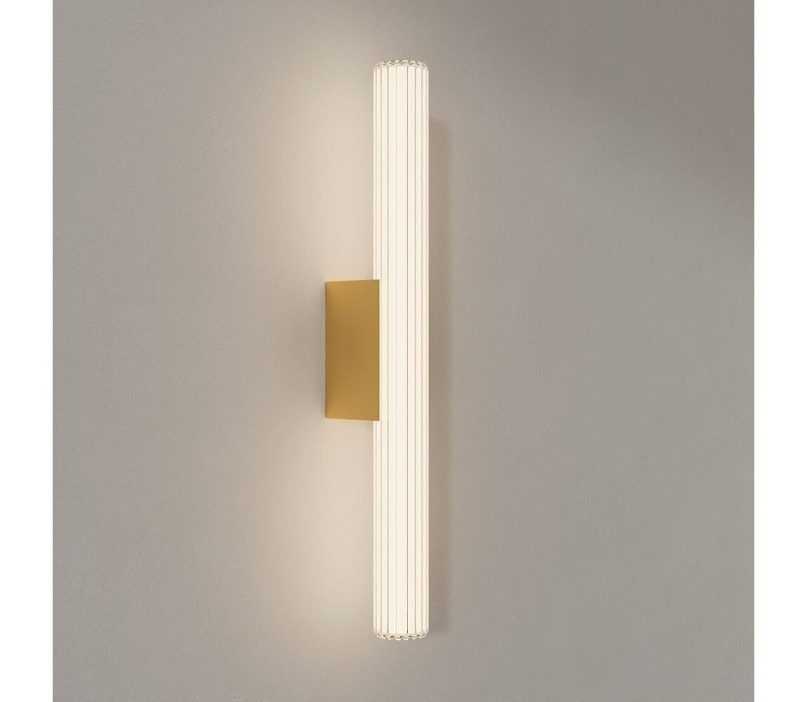 Light Prestige LED Koup. osvětlení zrcadla LINEA LED/12W/230V 3000/4000/6000K IP44 61 cm zlatá LP-0510/1W-61 GD