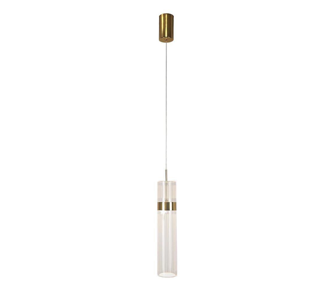 Light Prestige LED Lustr na lanku AMBIENTE LED/6W/230V 3000/4000/6000K zlatá LP-1510/1P GD