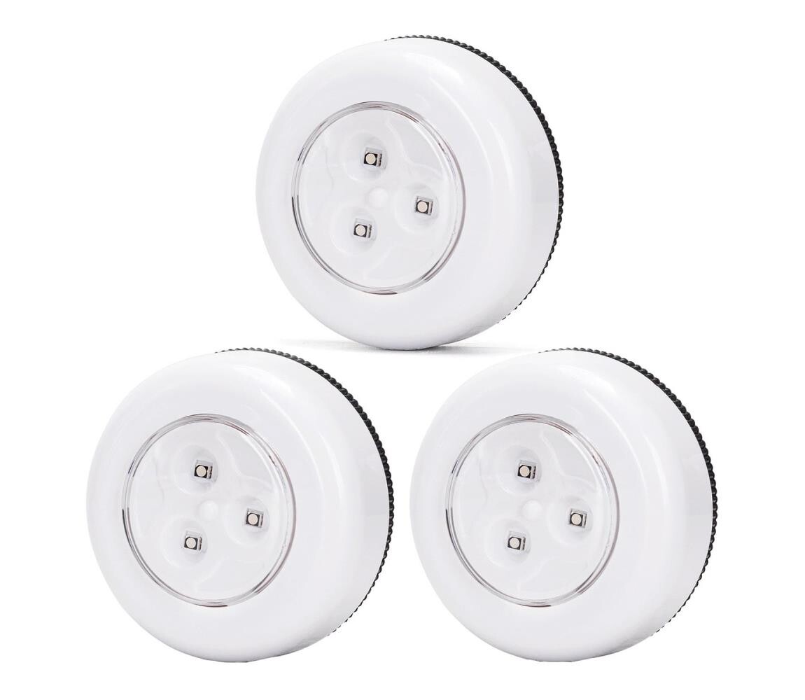 B.V.  - SADA 3x LED RGB Přenosné noční svítidlo LED/3xAAA + DO B10308Q41