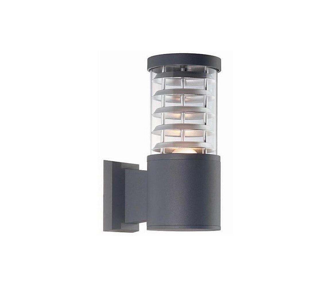 Ideal Lux - Venkovní nástěnné svítidlo 1xE27/60W/230V černá IP44 004716