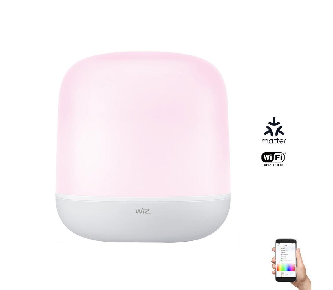 WiZ - LED RGBW Stmívatelná stolní lampa HERO LED/9W/230V 2200-6500K Wi-Fi 8719514551718