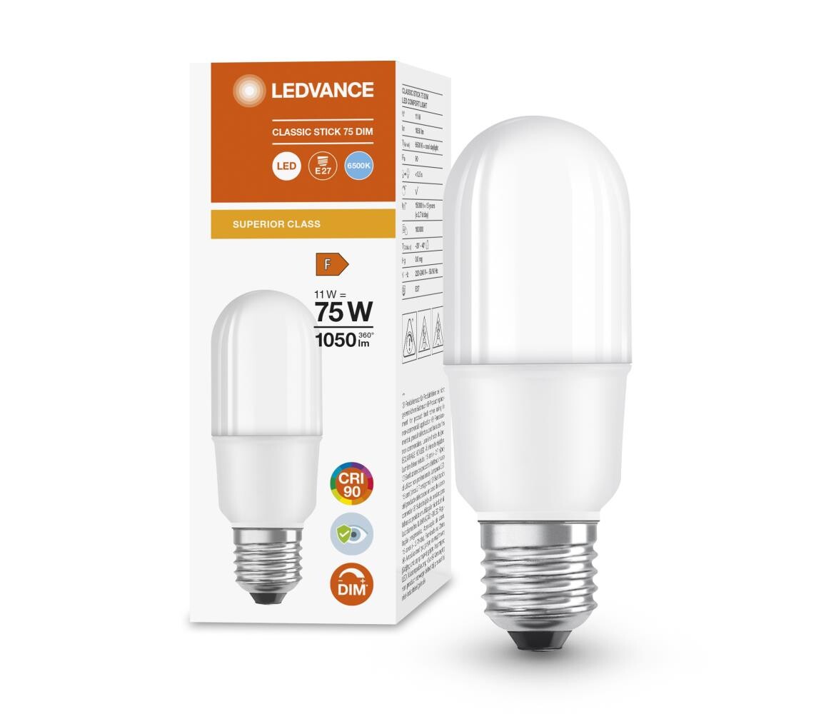 LED Stmívatelná žárovka E27/11W/230V 6500K - Osram 4058075759640