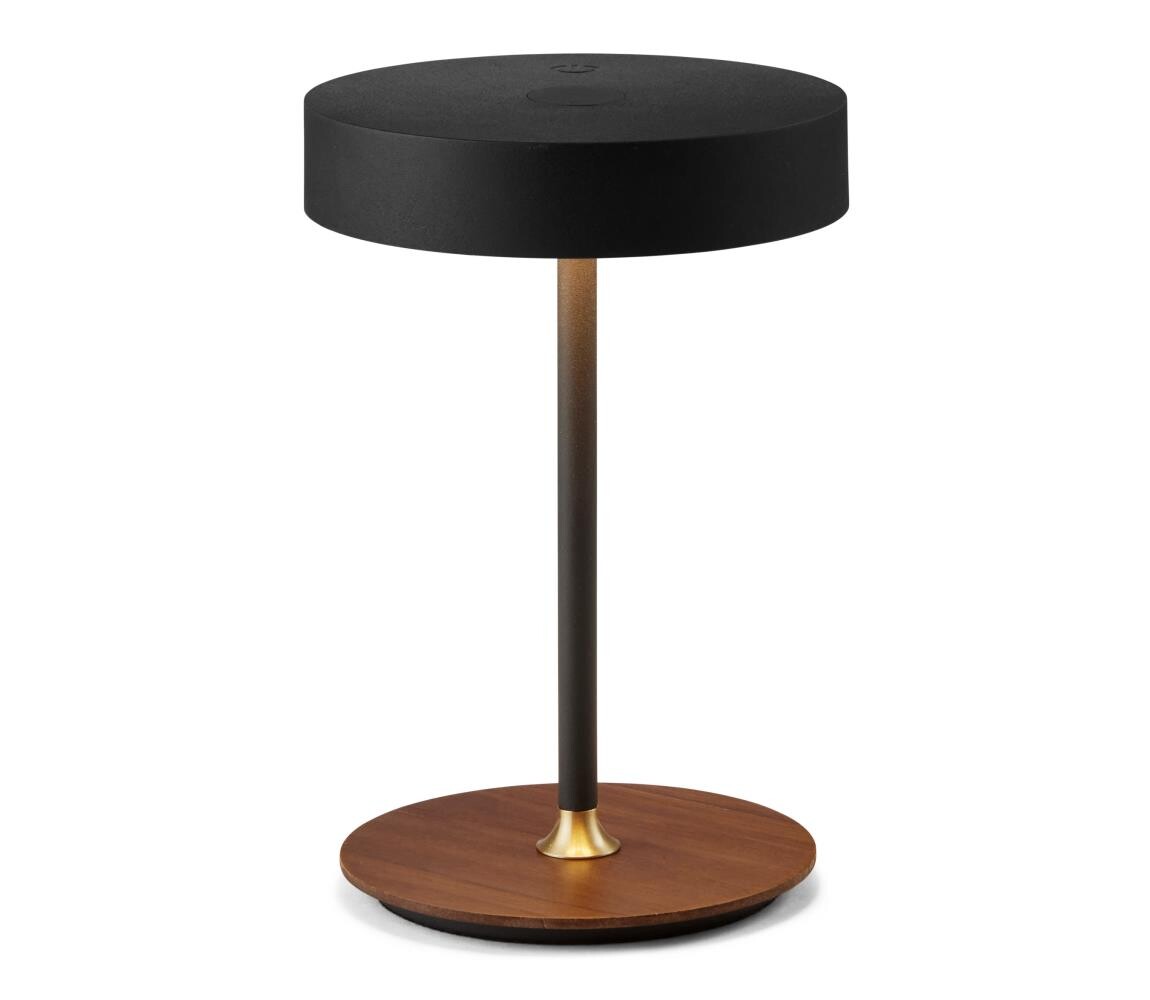 Halo Design 745777-LED Stm. nab. lampa ON THE MOVE LED/2,5W/4000 mAh černá/dřevo 745777