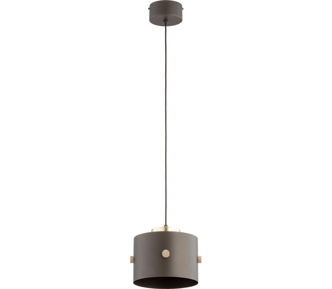 Lustr na lanku ASLI 1xE27/15W/230V hnědá 61635