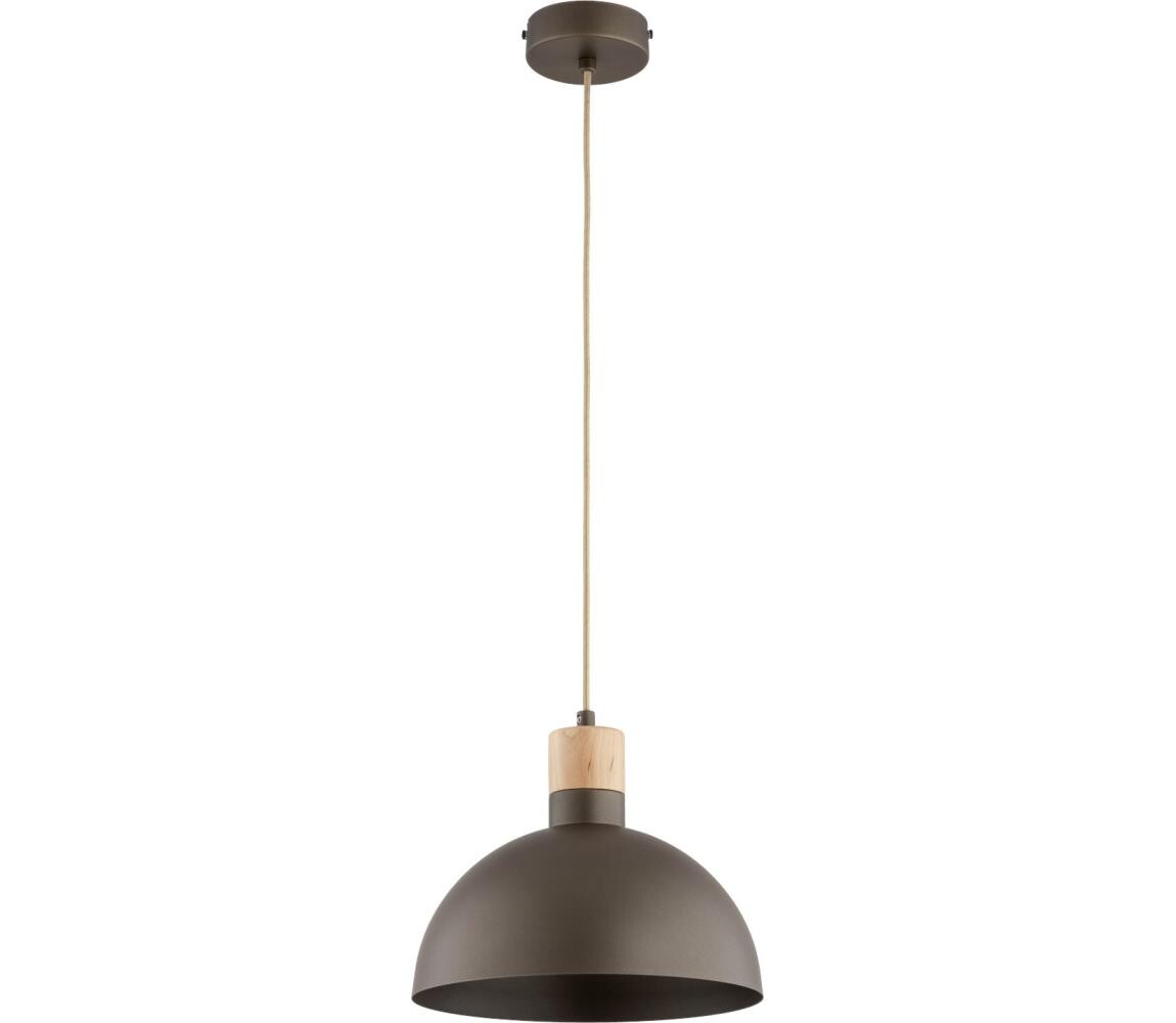 Lustr na lanku NEOMI 1xE27/15W/230V hnědá 61631
