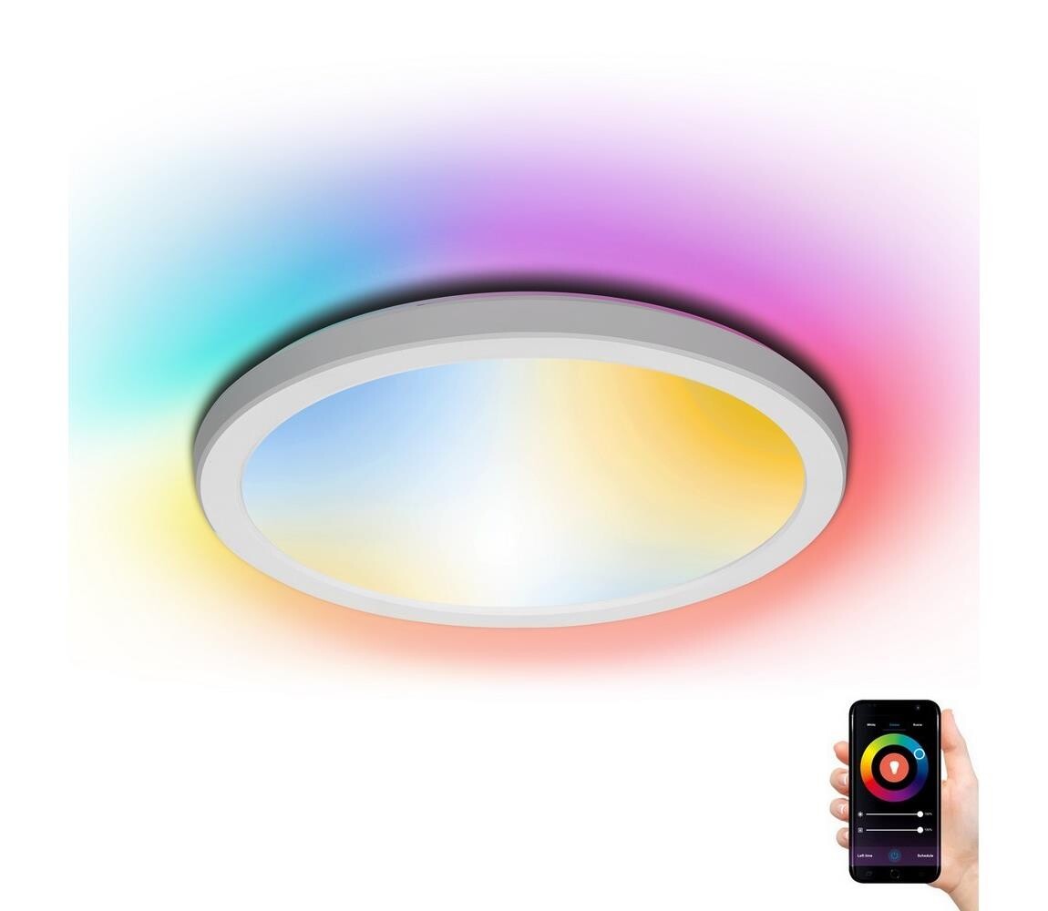 B.V.  - LED RGBW Stmívatelné stropní svítidlo LED/22W/230V 2700-6500K Wi-Fi S10203I2C