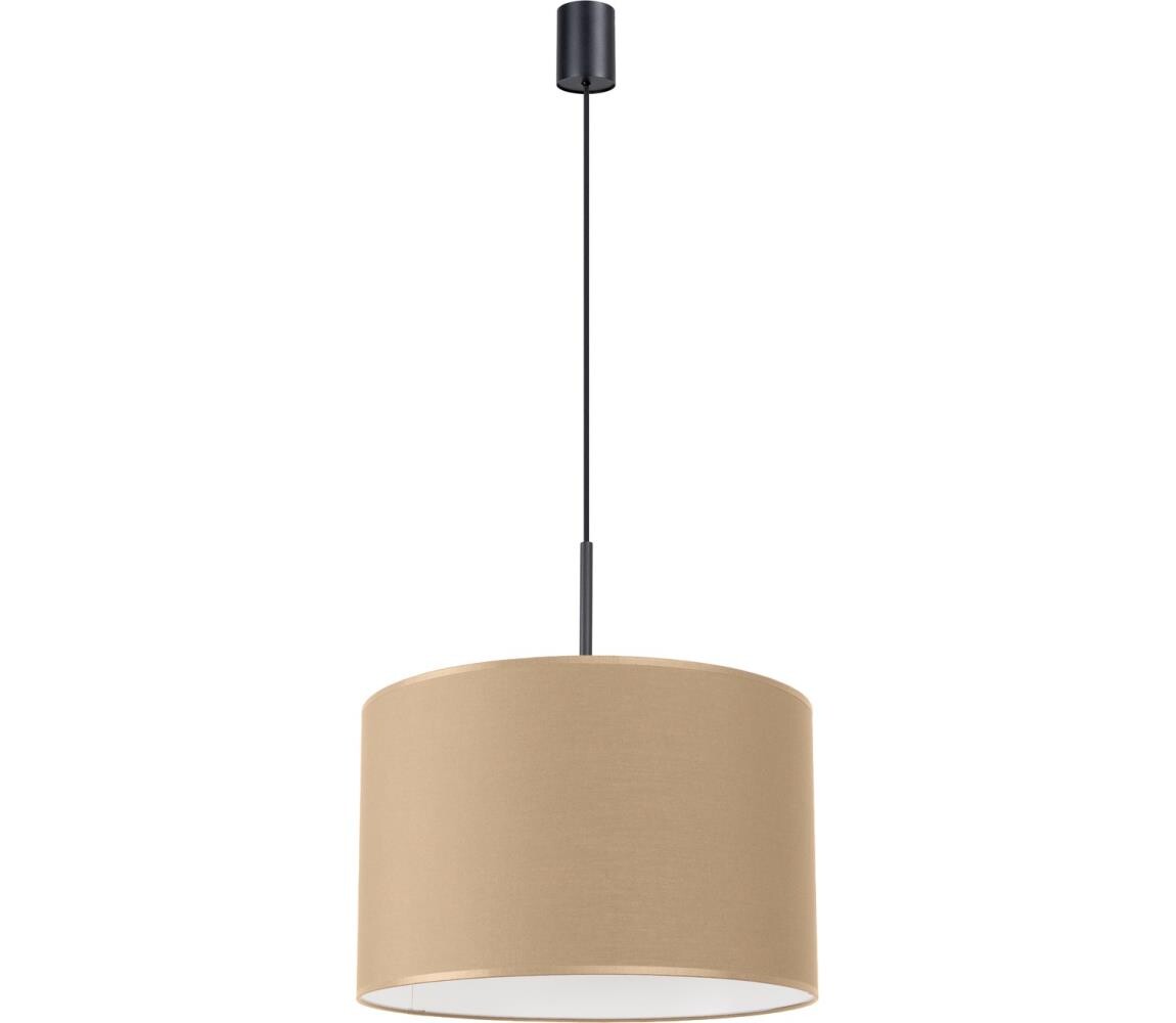 SL.1849 - Lustr na lanku NEVIA 1xE27/15W/230V pr. 40 cm taupe SL.1849